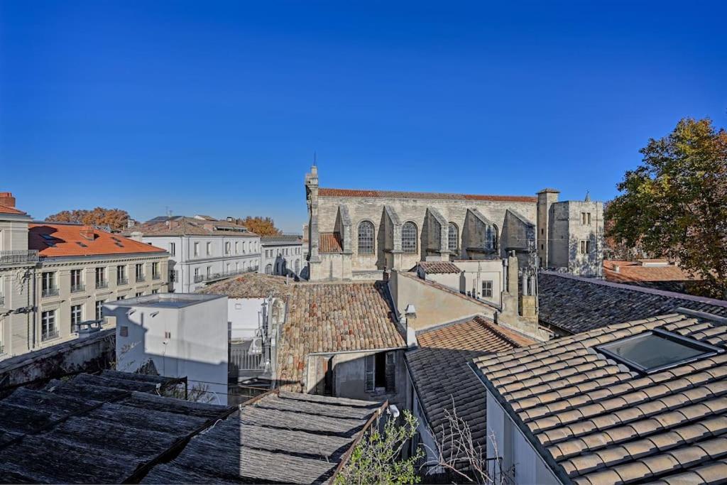Le Loft Des Papes - 2 Terrasses - Vue Panoramique Sur La Ville - Ac Clim Avignon Eksteriør bilde