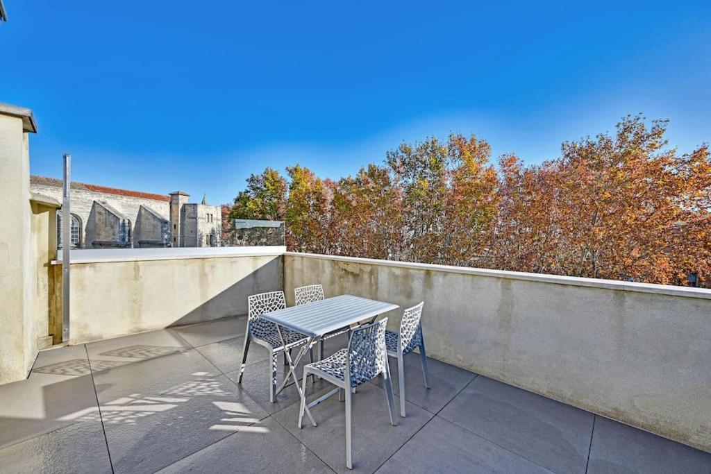 Le Loft Des Papes - 2 Terrasses - Vue Panoramique Sur La Ville - Ac Clim Avignon Eksteriør bilde
